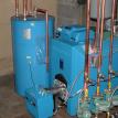 Oil Fired Boiler with outdoor reset control & indirect hot water heater in Massa